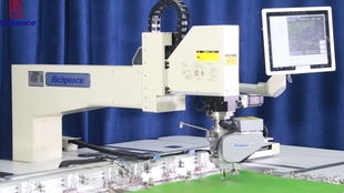 富怡鎖四邊被芯自動化生產(chǎn)線在防護用品生產(chǎn)中的創(chuàng)新應(yīng)用