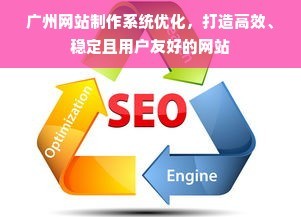 廣州網站制作系統優化,打造高效、穩定且用戶友好的網站